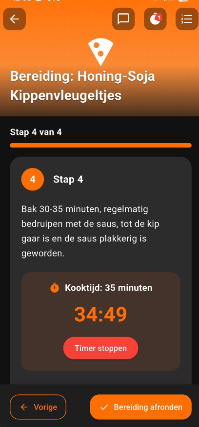 StockChef App Interface